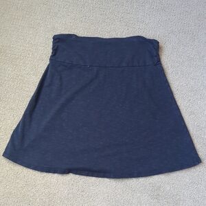 Toad&Co Chandra Black A-Line Skirt